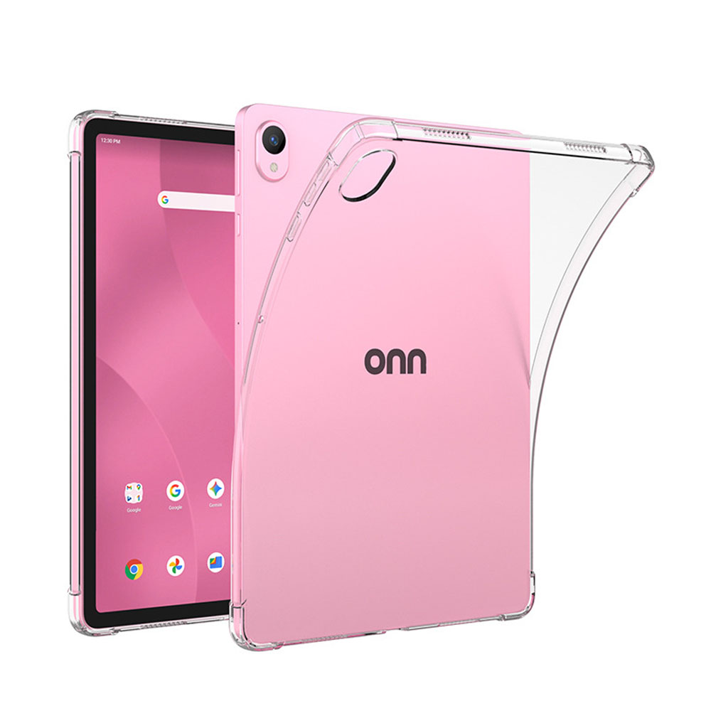 Onn Tablet Accessories - Clear Four Corner Air Cushion TPU