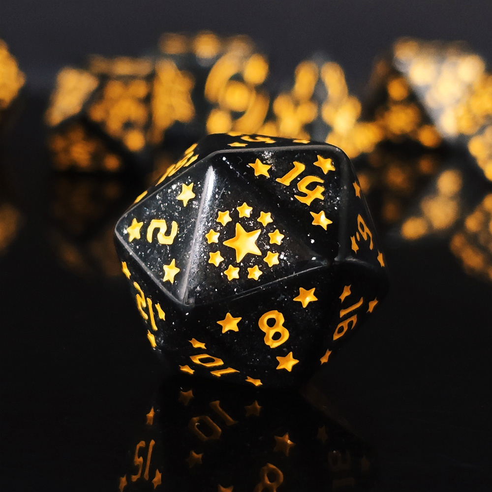 Tablet Accessories Kit - 7-Piece Set of Star Dice And