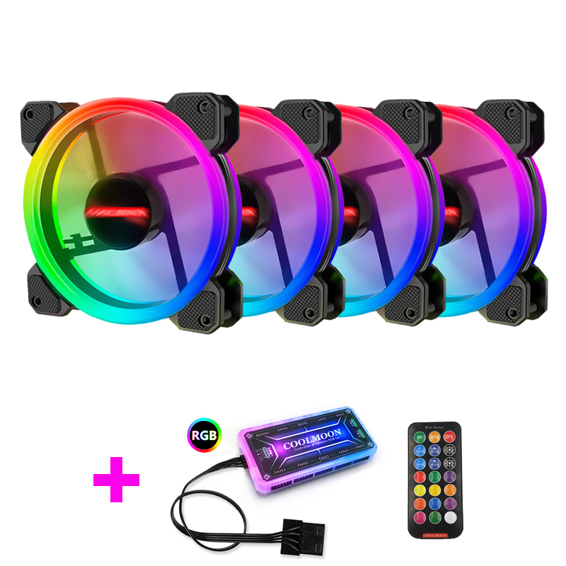 Tablet With All Accessories - Coolmoon Case Fan PC Cooling RGB