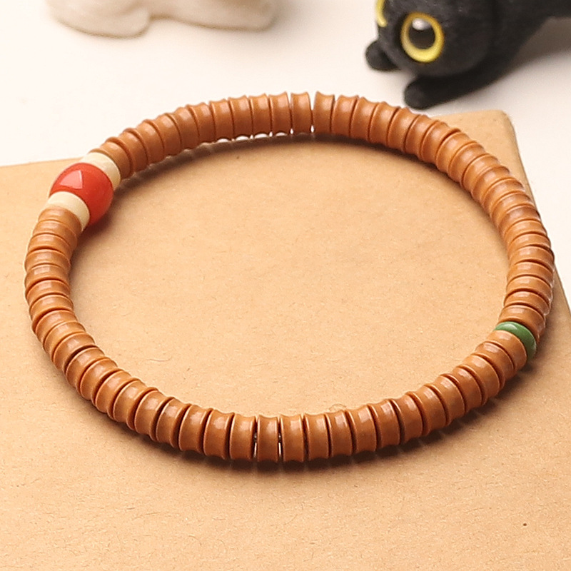 Tablet Accessories Gifts - Natural Single Loop Olive Pit Straight