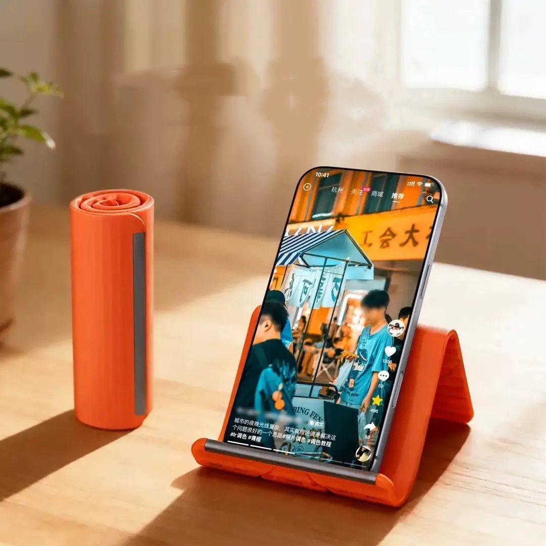 Tablet Accessory - Lazy Portable Phone Stand Silicone Desktop