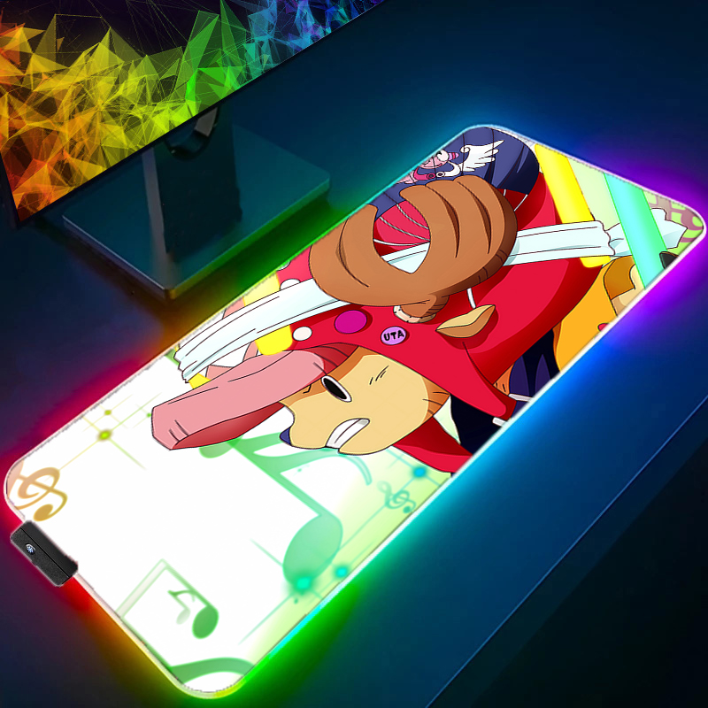 RGB LED Mouse Pad Office Desk  - Tablet Accessories Keyboard 评论和价格