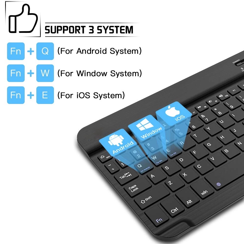 Universal Wireless Keyboard fo - Tablet Accessories Keyboard 评论和价格