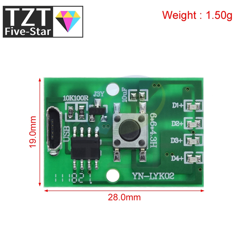 1/5PCS Flashlight Driver Board - Tablet Accessories For Reading 评论和价格