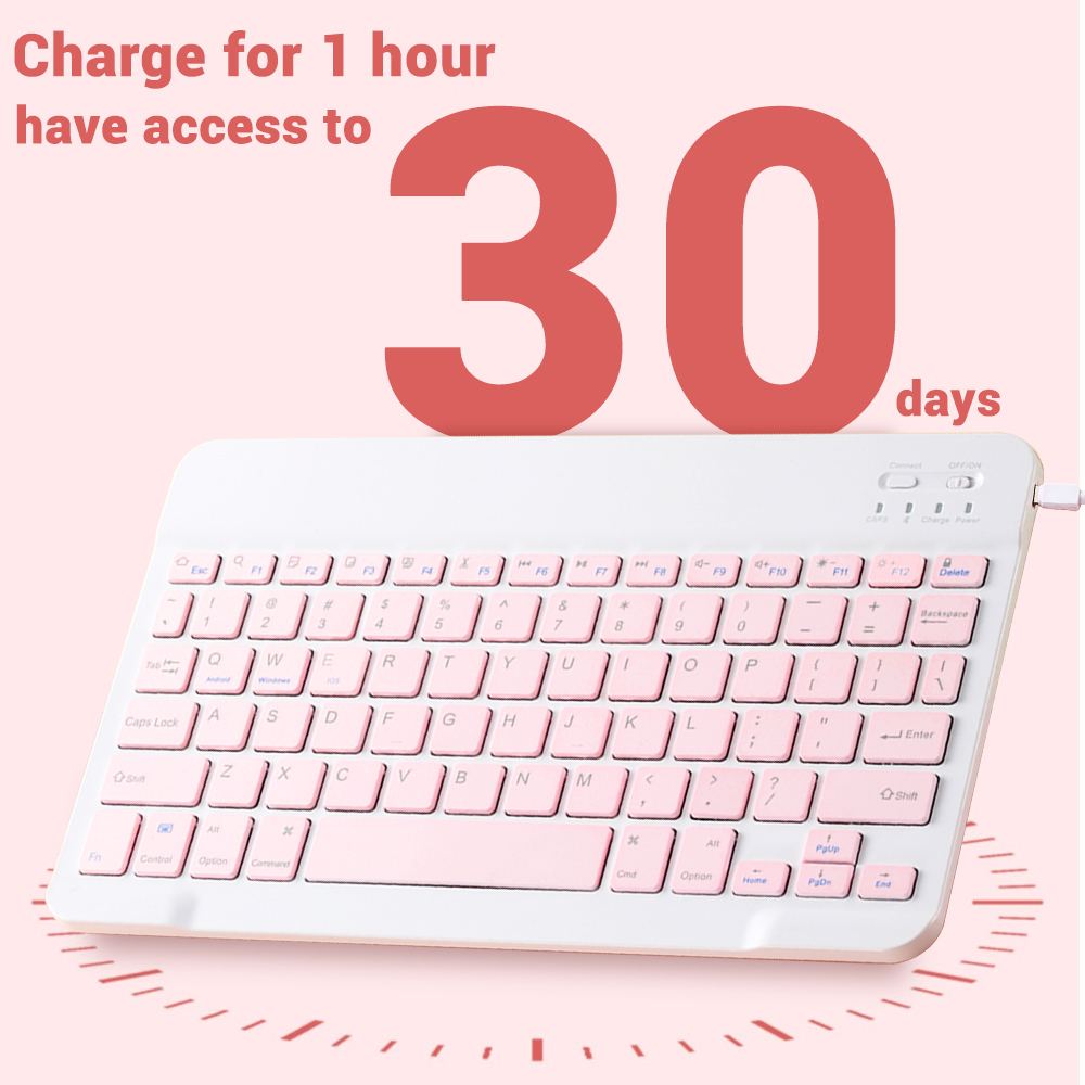 Mini Wireless Keyboard Bluetoo - Tablet Accessories Keyboard 评论和价格