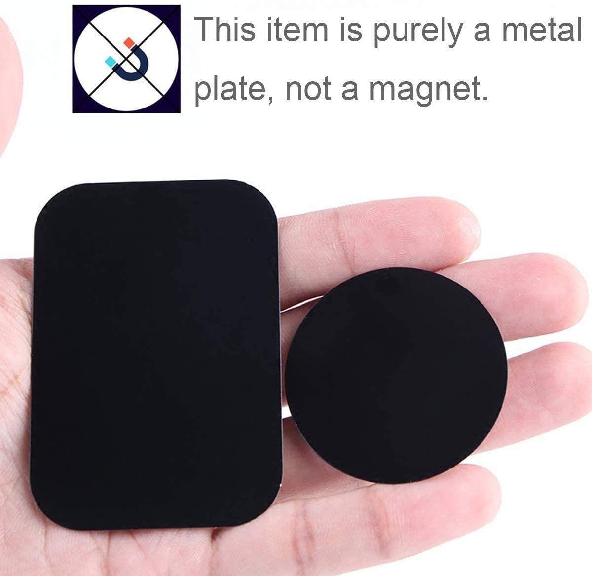 5pcs/Set Metal Disk Plate for  - Bmw Accessories Tablet Holder 评论和价格
