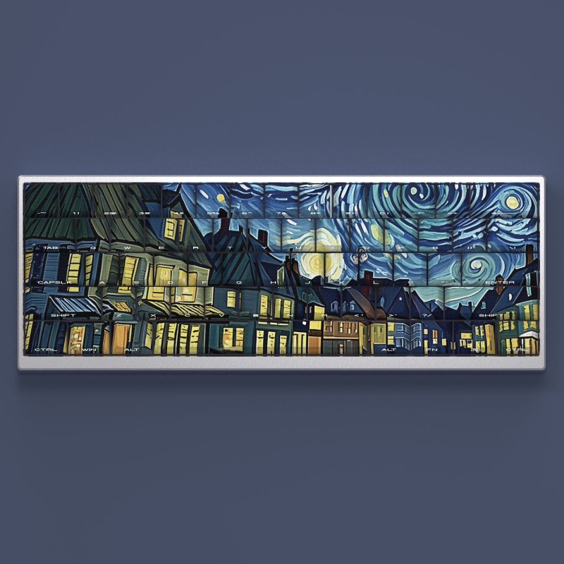 Van Gogh Starry Sky Theme Keyc - Tablet Accessories Gifts 评论和价格