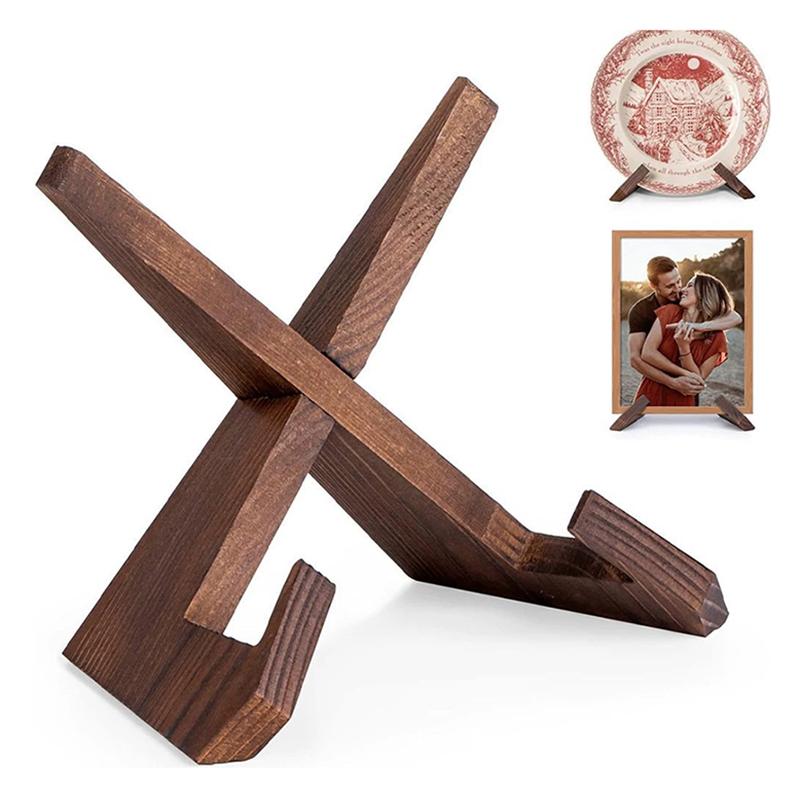 Wooden Document Stand with Adj - Tablet Accessories For Reading 评论和价格