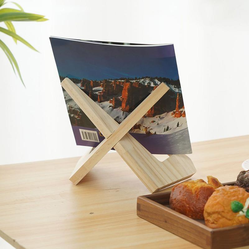 Wooden Document Stand with Adj - Tablet Accessories For Reading 评论和价格