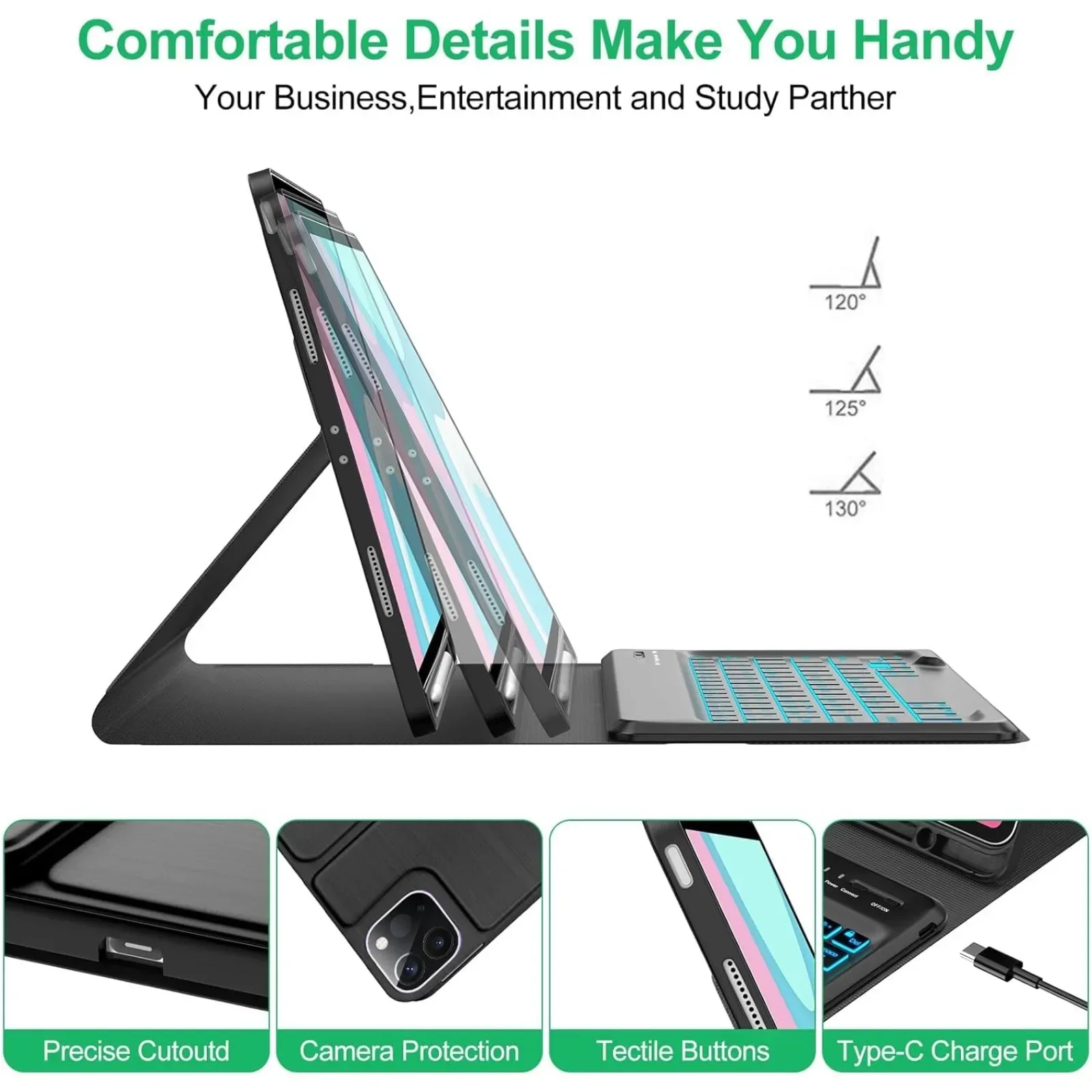Keyboard Case for HONOR Pad X8 - Tablet Keyboard Case 评论和价格