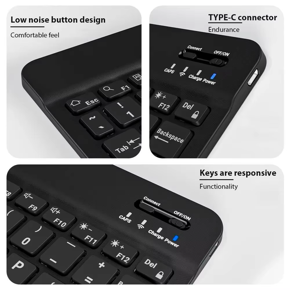 Bluetooth Wireless Keyboard Mo - Tablet Accessories Keyboard 评论和价格