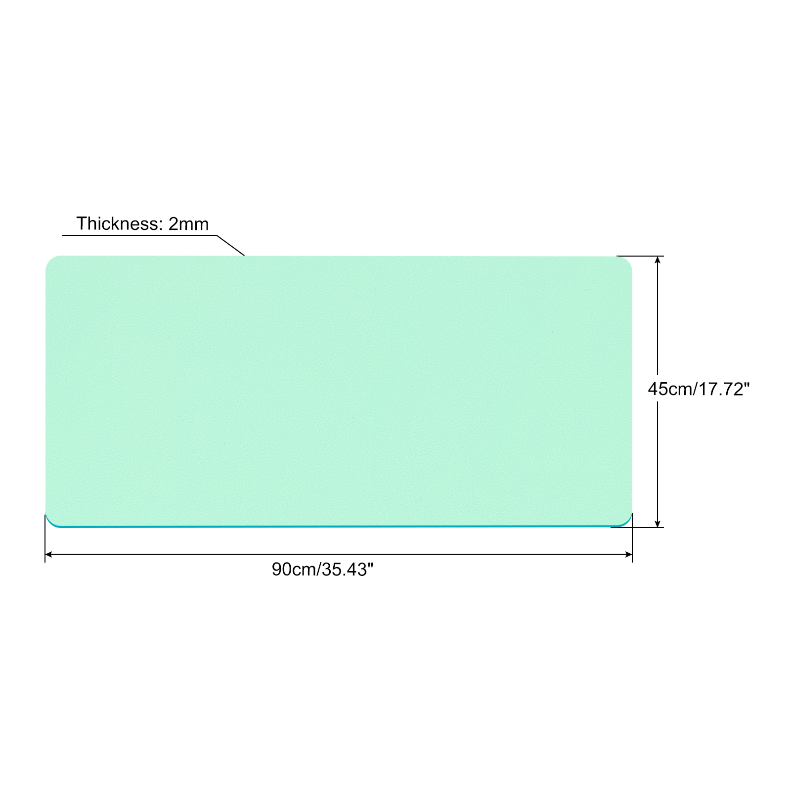 Office Desk Mat Protector PU L - Tablet With All Accessories 评论和价格