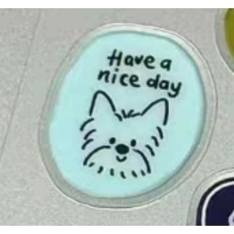 Cute Cartoon Cat Dog 3D Transp - Tablet Accessory 评论和价格