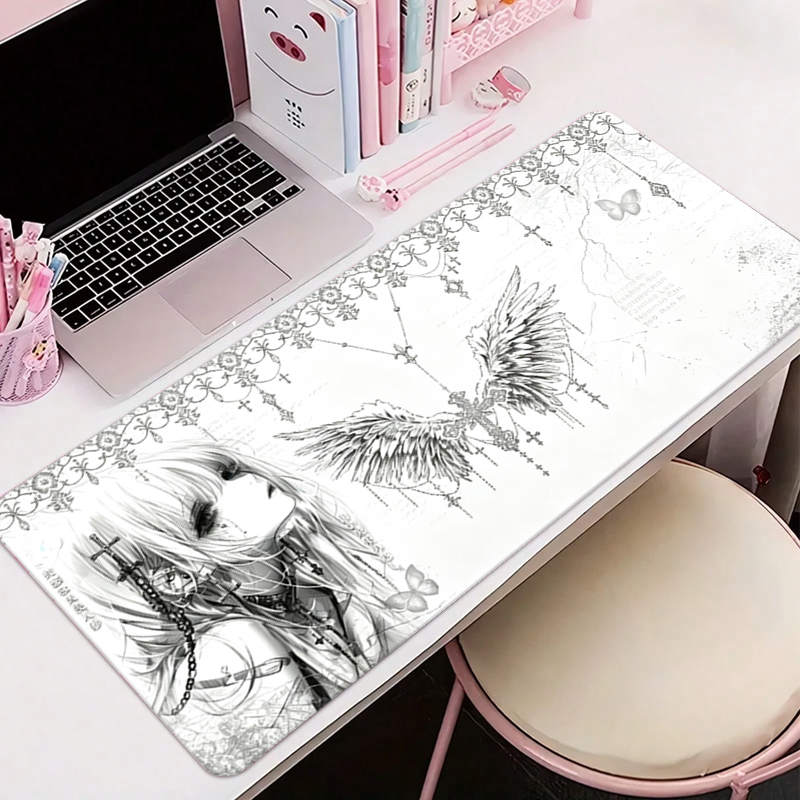 Leather Mousepad Black White A - Tablet With All Accessories 评论和价格
