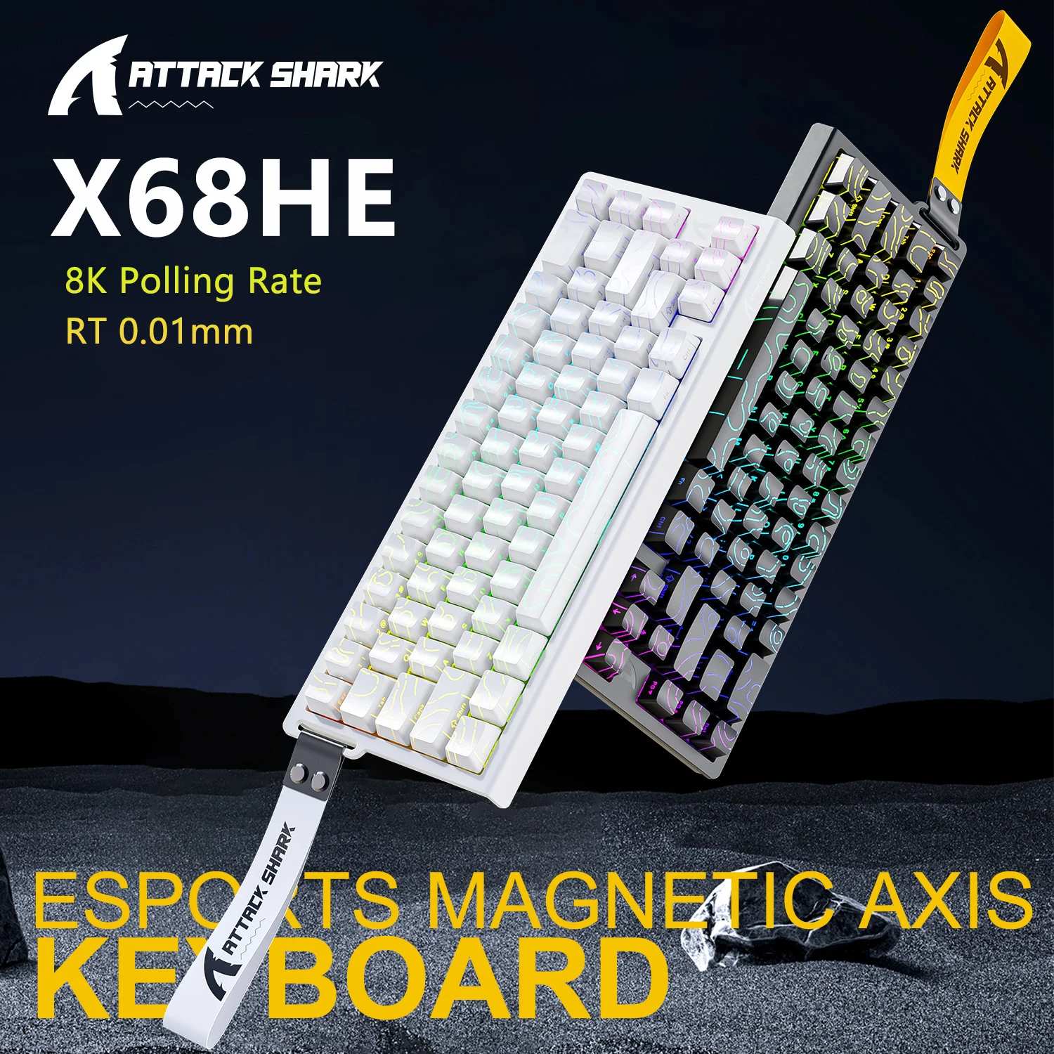 ATTACK SHARK X68HE Magnetic Me - Tablet Accessories Gifts 评论和价格