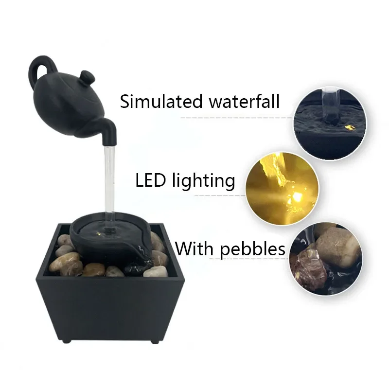 Teapot Water Fountain Ornament - Tablet Accessories Kit 评论和价格