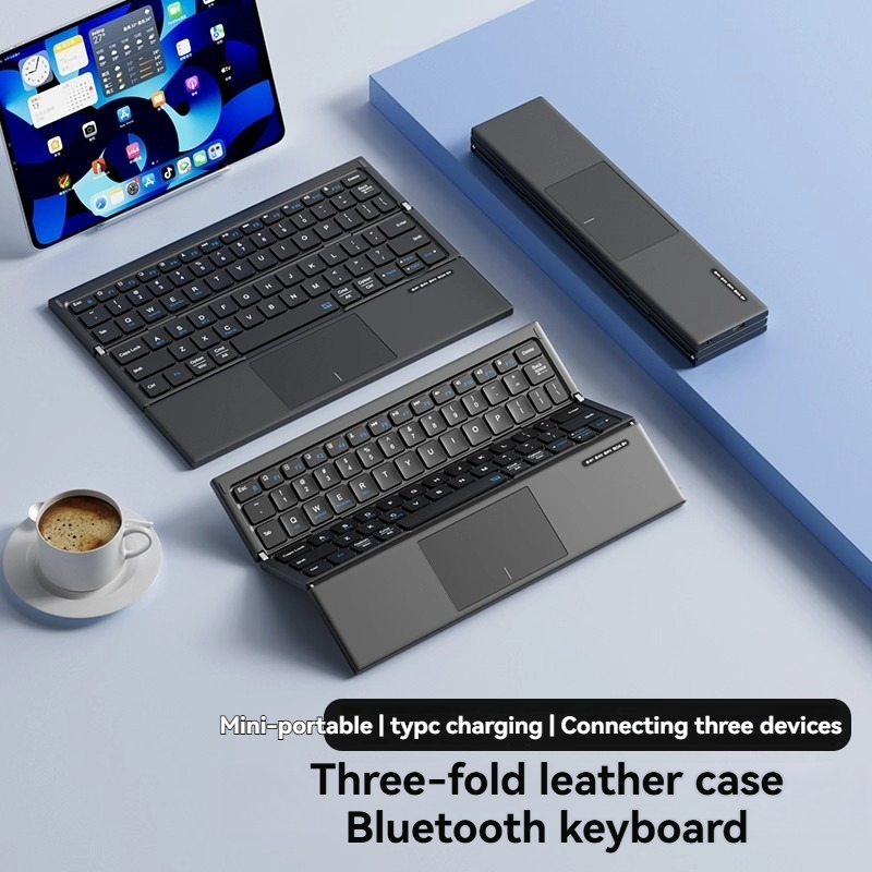 Tablet Keyboard Triple Fold wi - Tablet Accessories Gifts 评论和价格