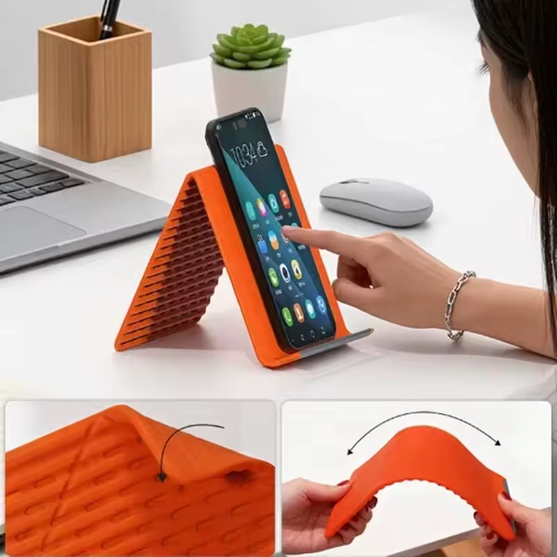 Lazy Portable Phone Stand Sili - Tablet Accessory 评论和价格